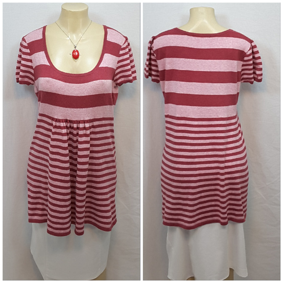 Hillard & Hanson Sweaters - HILLARD & HANSON, Striped Sweater, size X Large